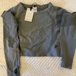 Ptula - long sleeve cropped shirt